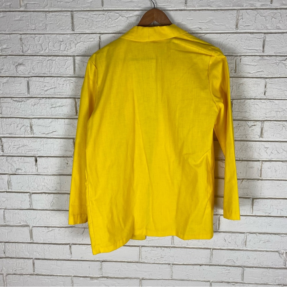 Vintage 90’s Yellow Blazer - Picture 5 of 6